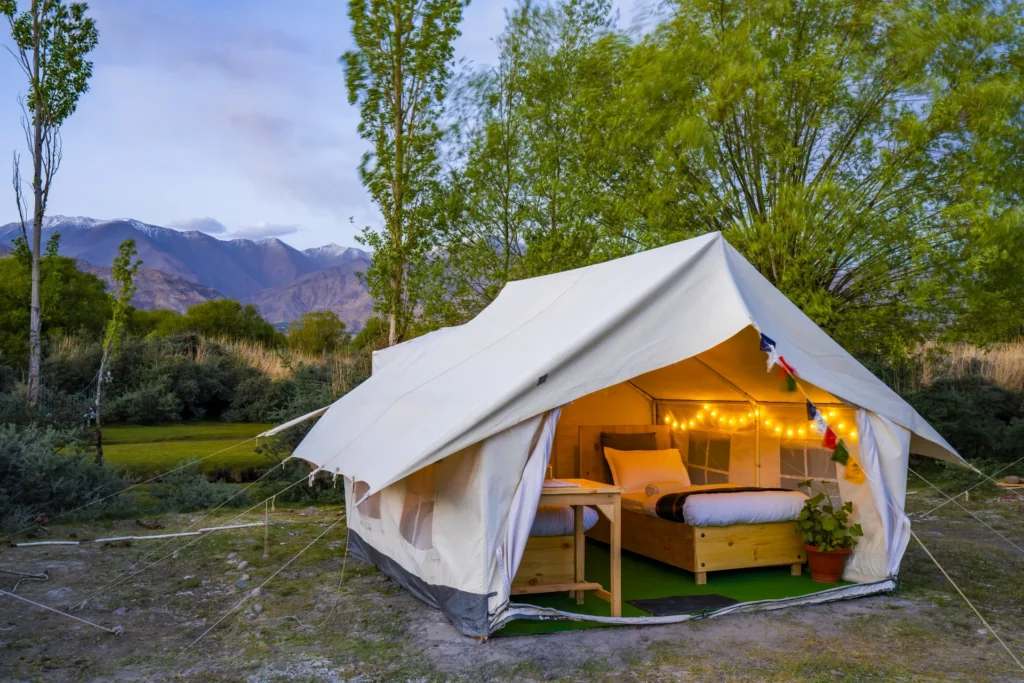 leh camping site