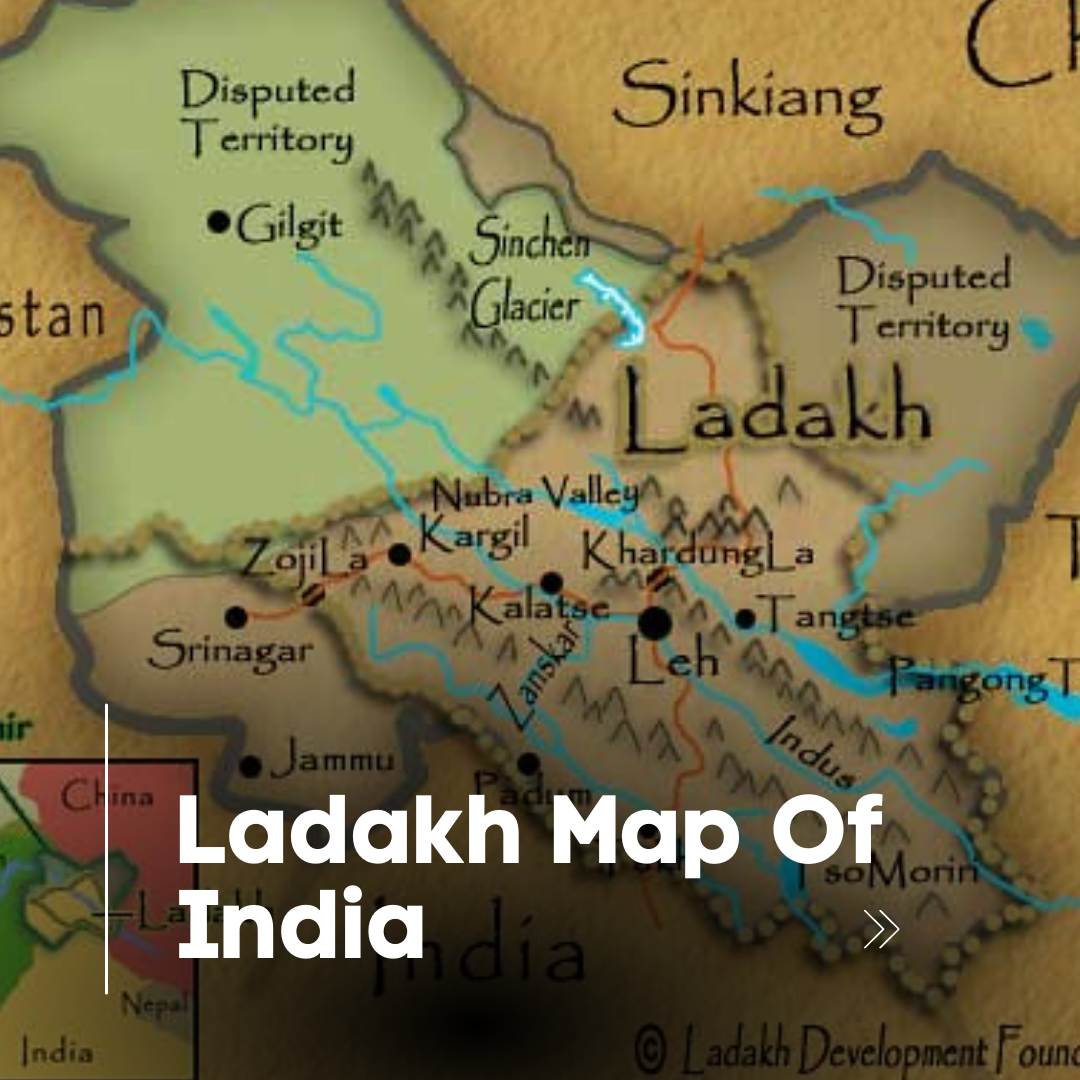 ladakh tourist map